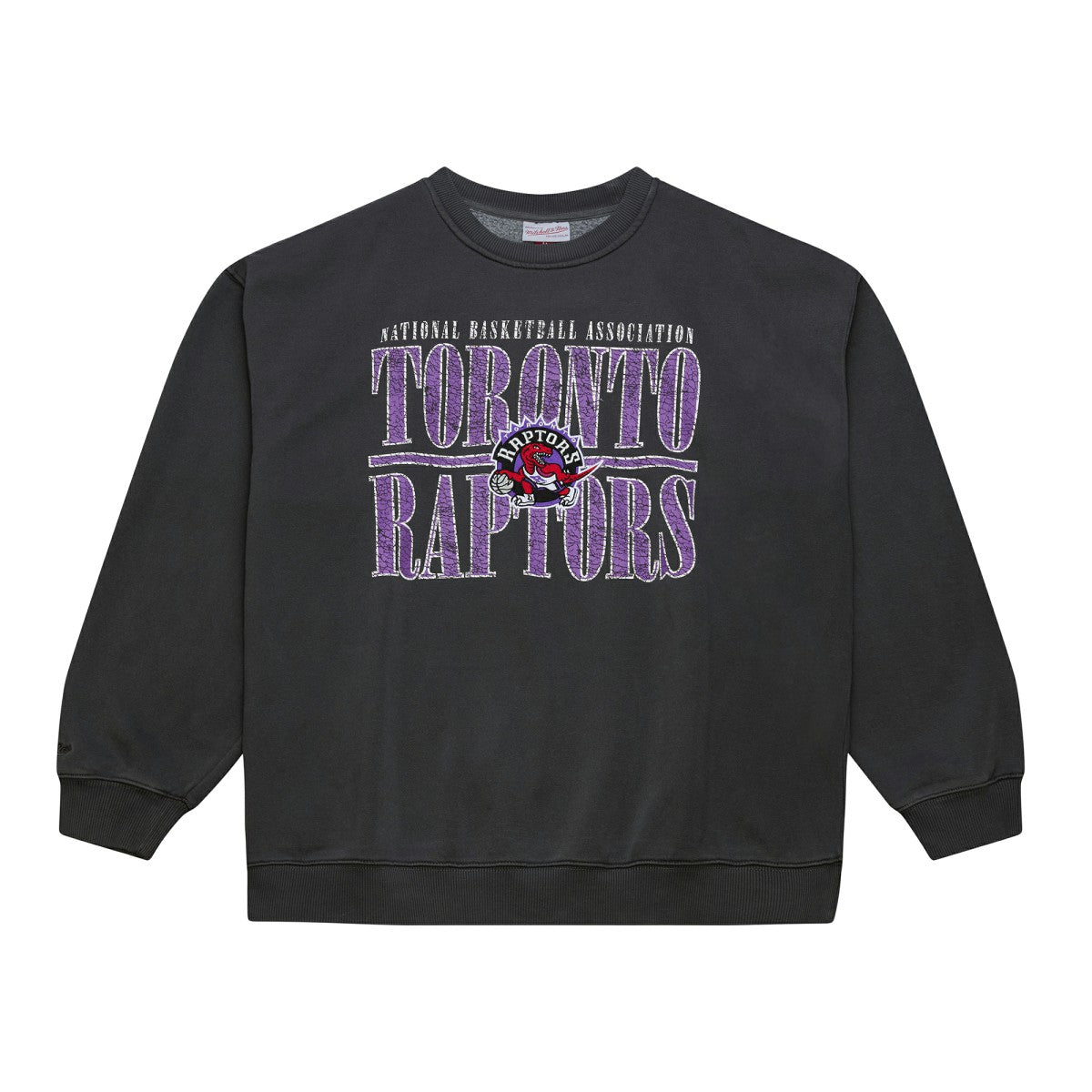 Toronto Raptors NBA Downtown Collection Fleece Sweatshirt Black