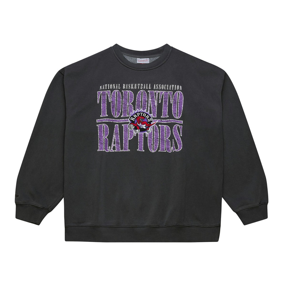 Toronto Raptors NBA Downtown Collection Fleece Sweatshirt Black
