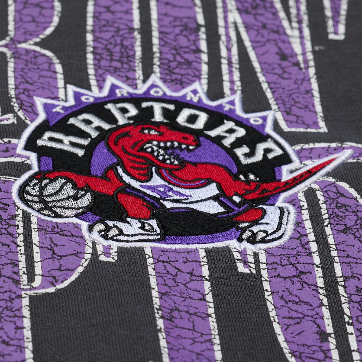 Toronto Raptors NBA Downtown Collection Fleece Sweatshirt Black