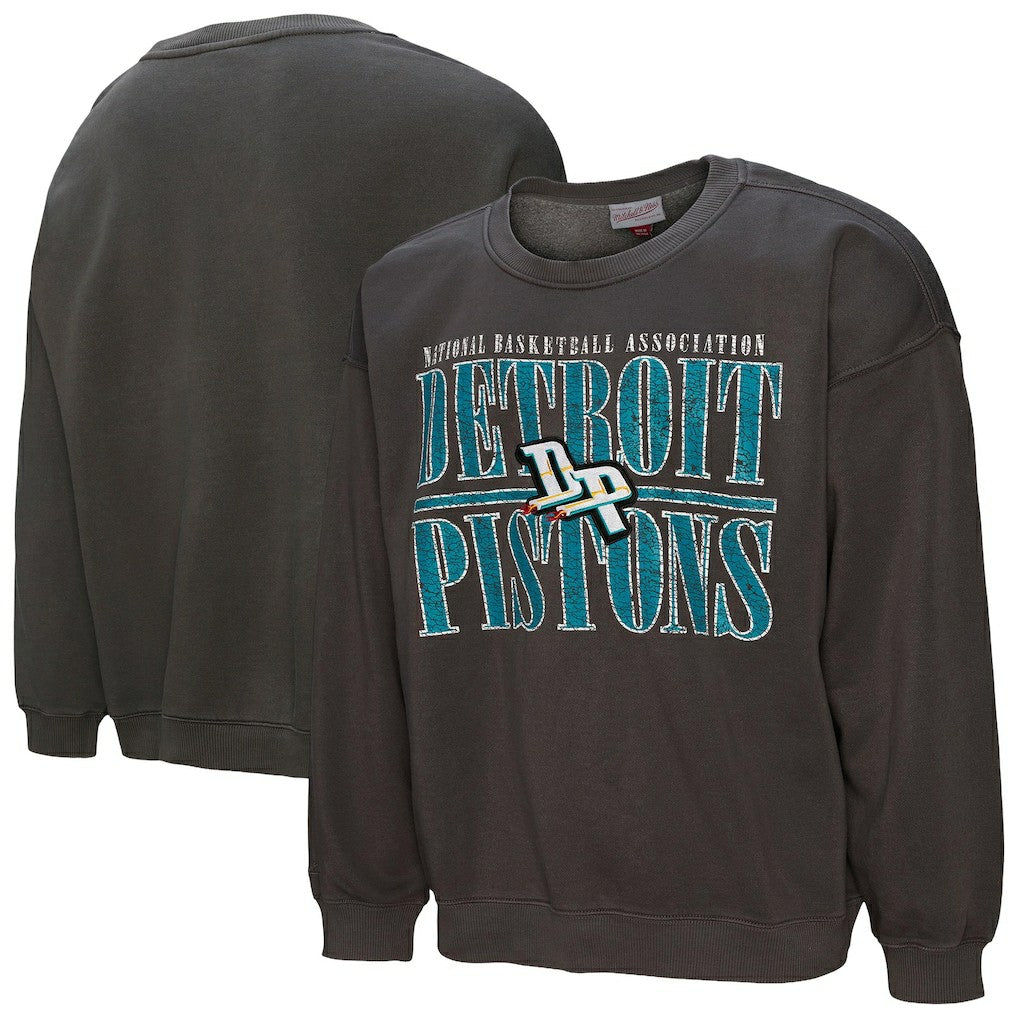 Detroit Pistons NBA Downtown Collection Fleece Sweatshirt Black