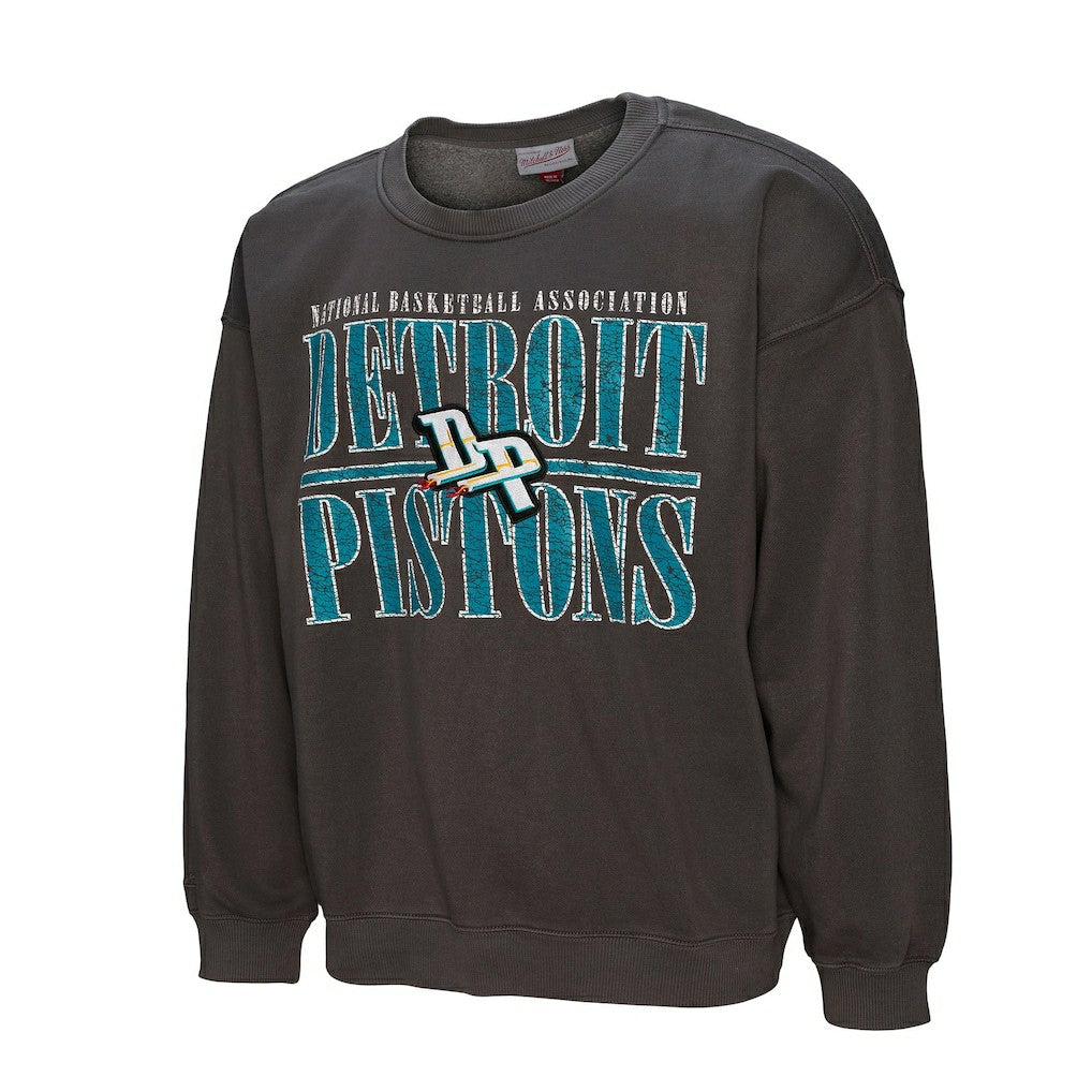 Detroit Pistons NBA Downtown Collection Fleece Sweatshirt Black