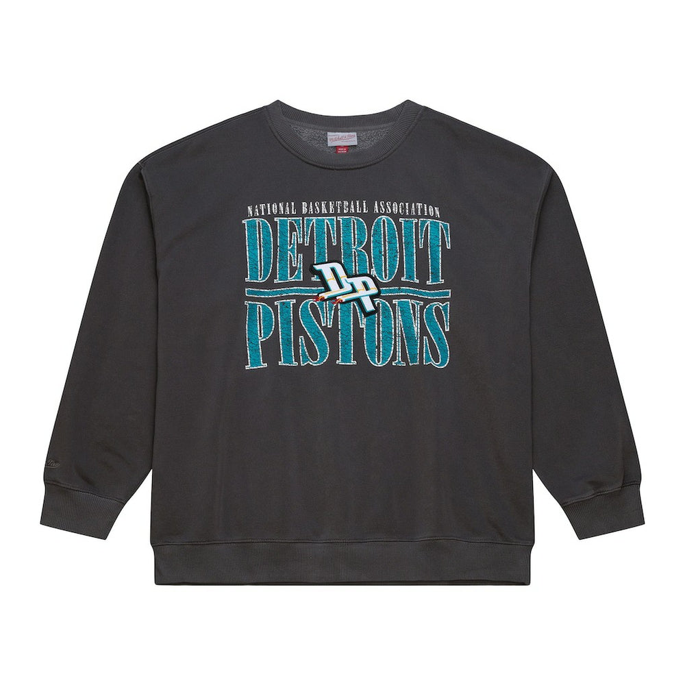 Detroit Pistons NBA Downtown Collection Fleece Sweatshirt Black