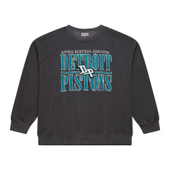 Detroit Pistons NBA Downtown Collection Fleece Sweatshirt Black