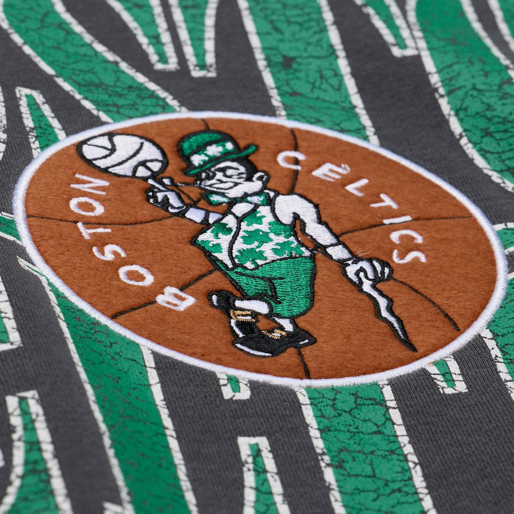 Boston Celtics NBA Downtown Collection Fleece Sweatshirt Black
