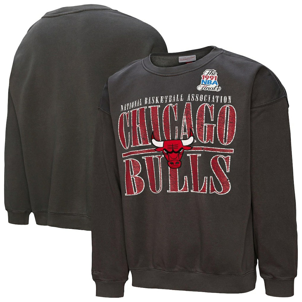 Chicago Bulls NBA Downtown Collection Fleece Sweatshirt Black