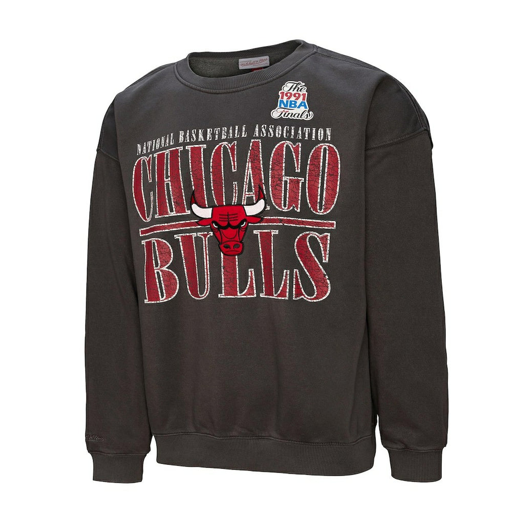 Chicago Bulls NBA Downtown Collection Fleece Sweatshirt Black