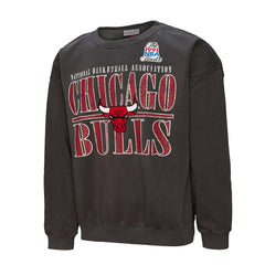 Chicago Bulls NBA Downtown Collection Fleece Sweatshirt Black