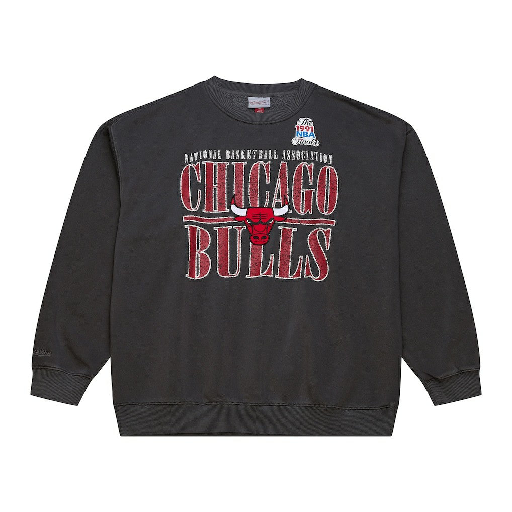Chicago Bulls NBA Downtown Collection Fleece Sweatshirt Black