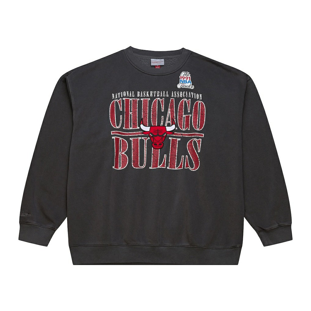 Chicago Bulls NBA Downtown Collection Fleece Sweatshirt Black