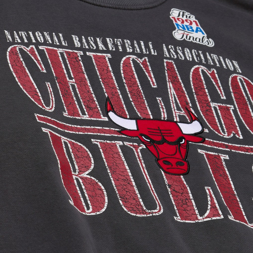 Chicago Bulls NBA Downtown Collection Fleece Sweatshirt Black