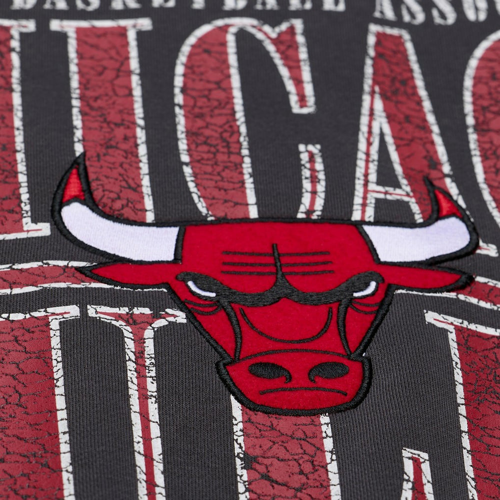 Chicago Bulls NBA Downtown Collection Fleece Sweatshirt Black