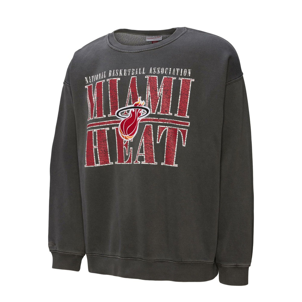 Miami Heat NBA Downtown Collection Fleece Sweatshirt Black
