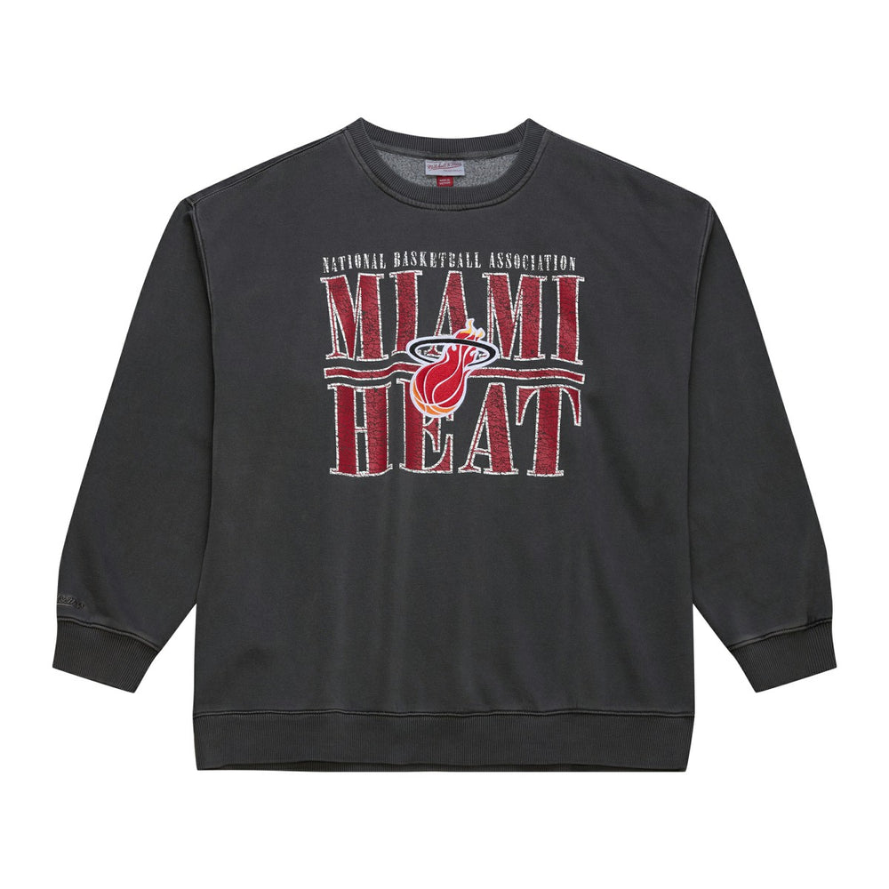 Miami Heat NBA Downtown Collection Fleece Sweatshirt Black