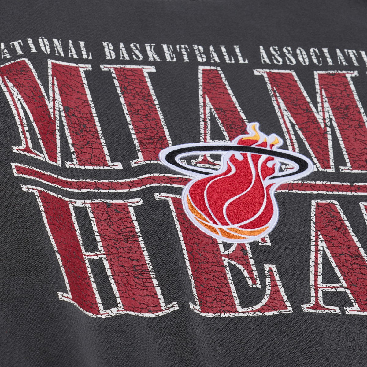 Miami Heat NBA Downtown Collection Fleece Sweatshirt Black