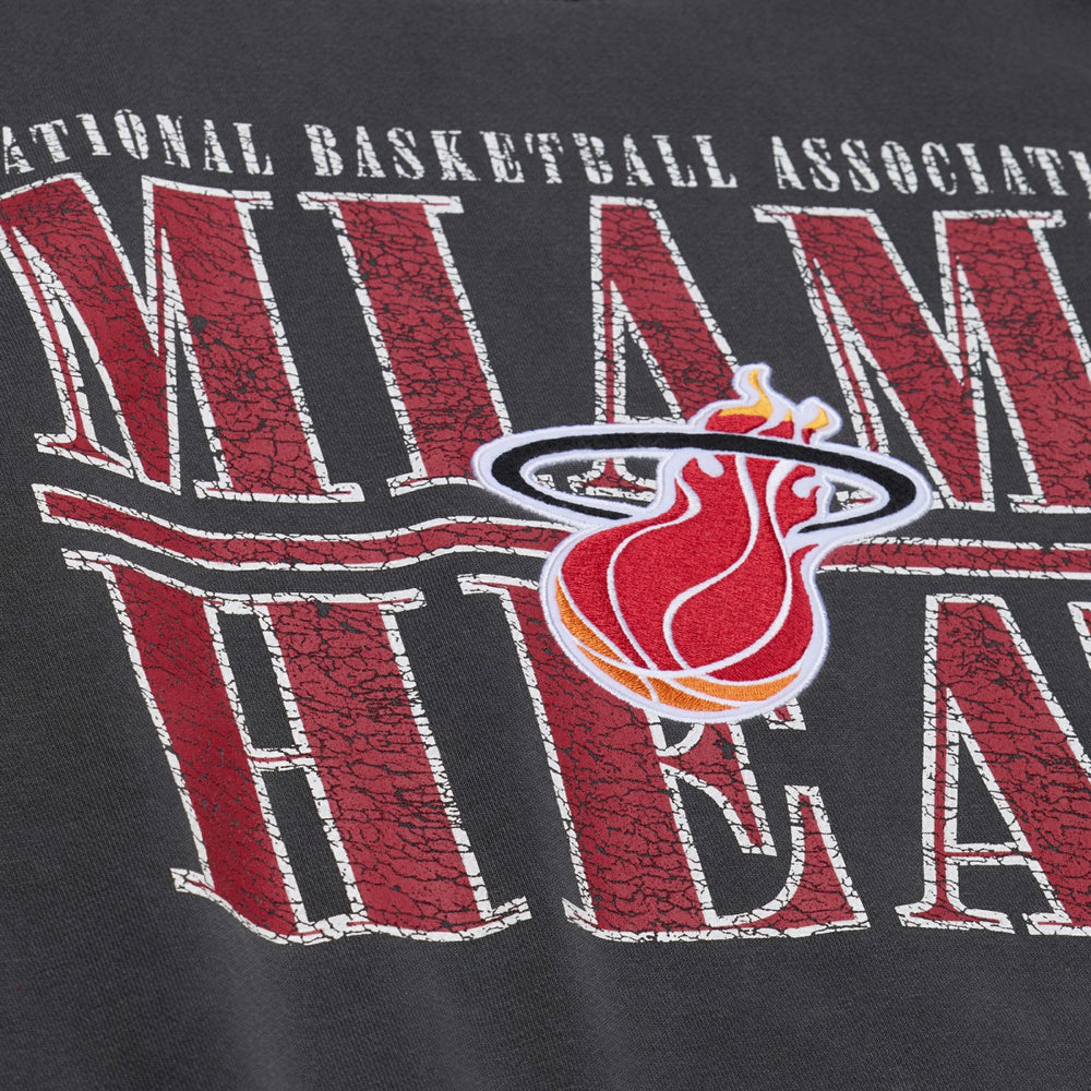 Miami Heat NBA Downtown Collection Fleece Sweatshirt Black