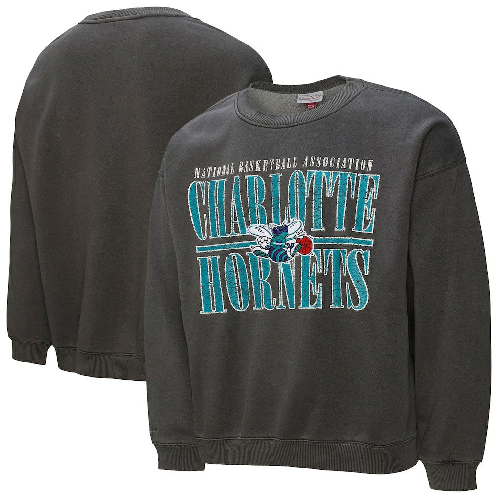 Charlotte Hornets NBA Downtown Collection Fleece Sweatshirt Black