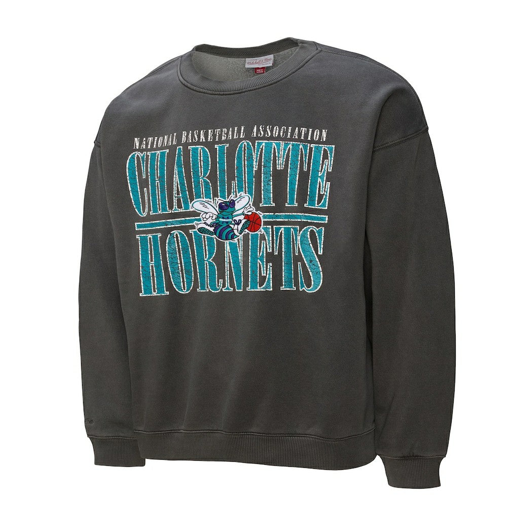 Charlotte Hornets NBA Downtown Collection Fleece Sweatshirt Black