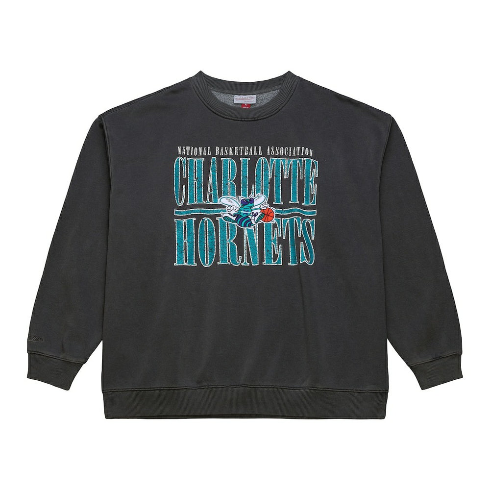 Charlotte Hornets NBA Downtown Collection Fleece Sweatshirt Black