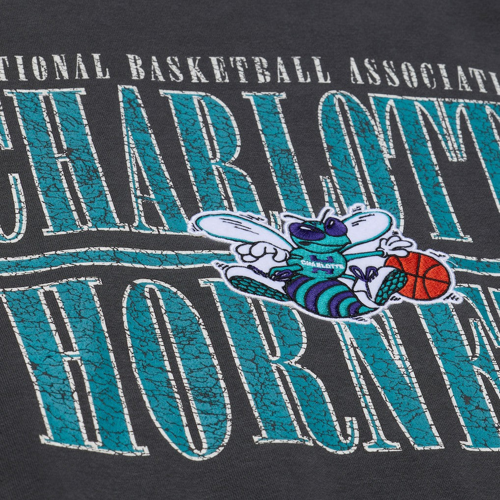 Charlotte Hornets NBA Downtown Collection Fleece Sweatshirt Black