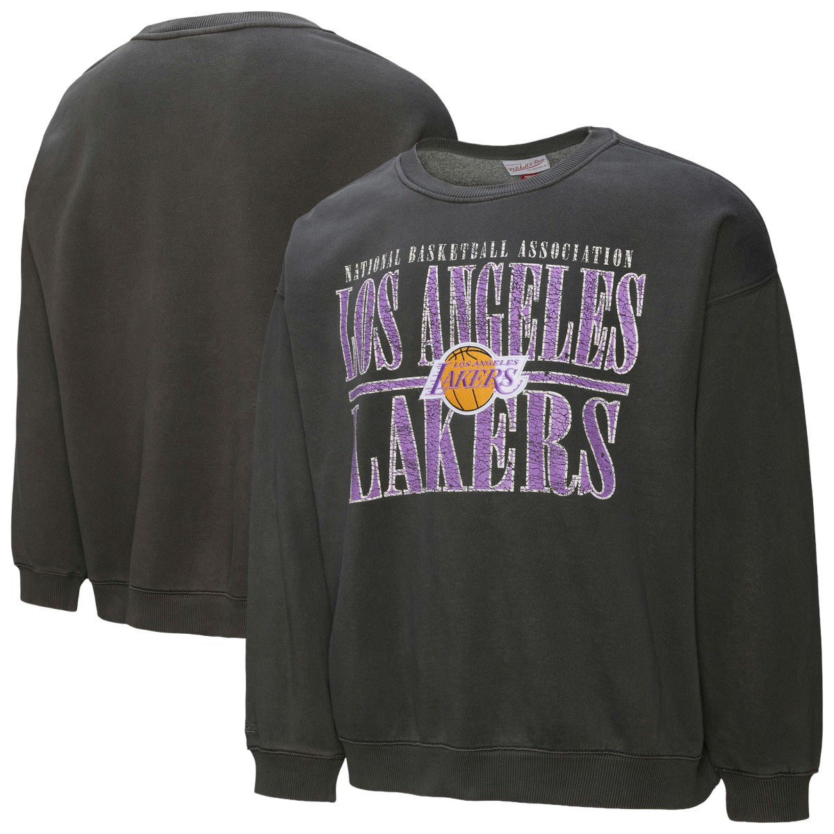 Los Angeles Lakers NBA Downtown Collection Fleece Sweatshirt Black