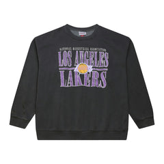 Los Angeles Lakers NBA Downtown Collection Fleece Sweatshirt Black