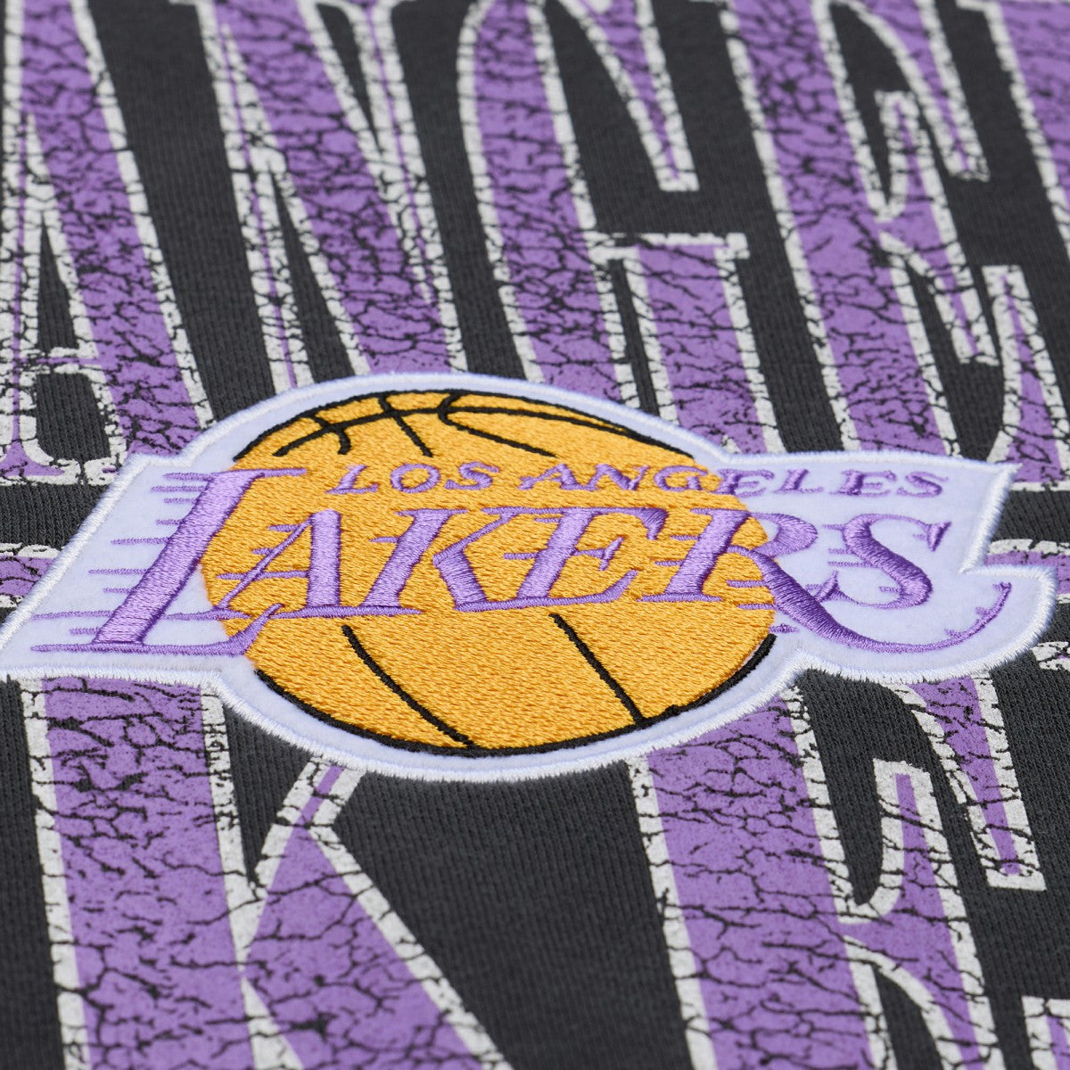 Los Angeles Lakers NBA Downtown Collection Fleece Sweatshirt Black