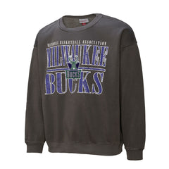 Milwaukee Bucks NBA Downtown Collection Fleece Sweatshirt Black