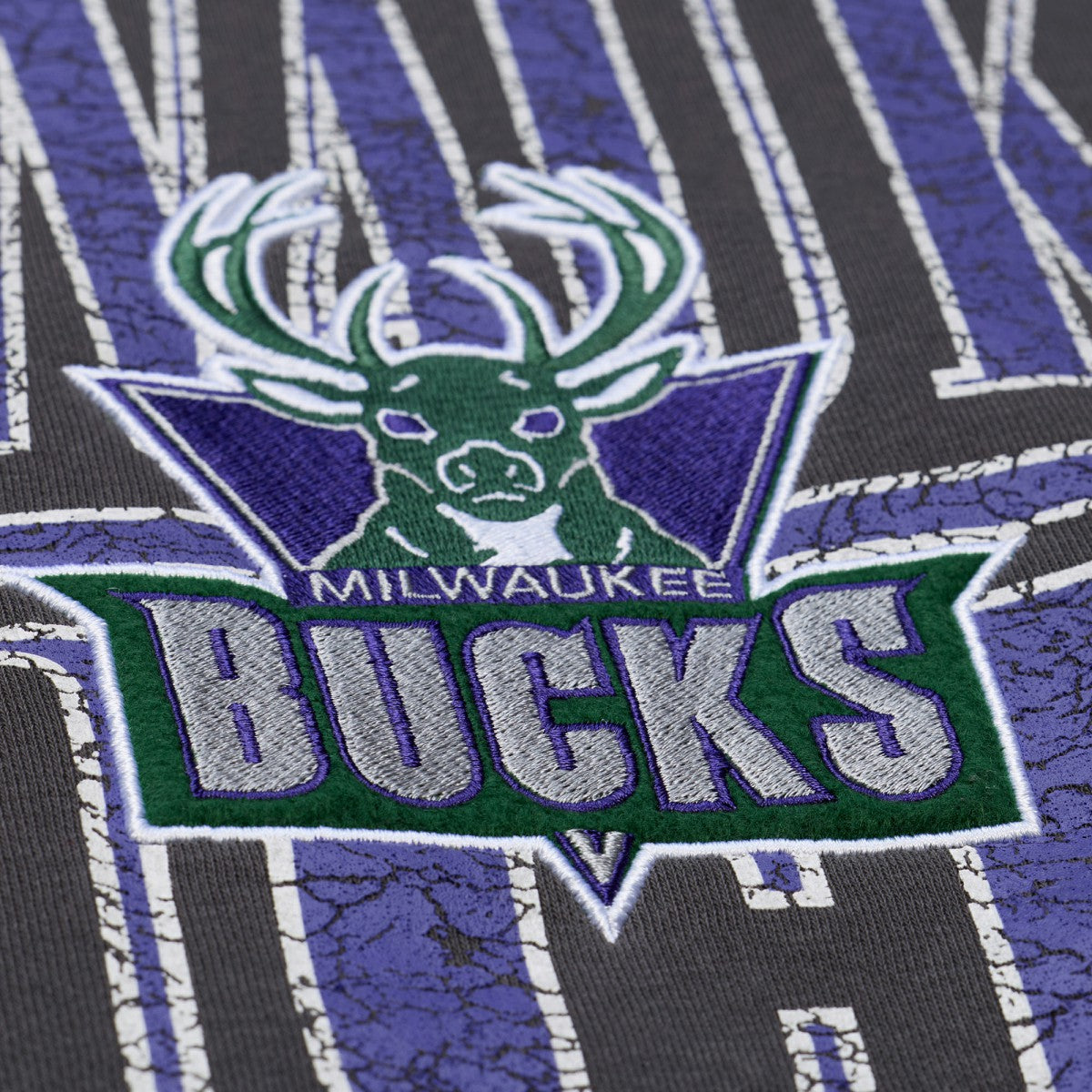 Milwaukee Bucks NBA Downtown Collection Fleece Sweatshirt Black