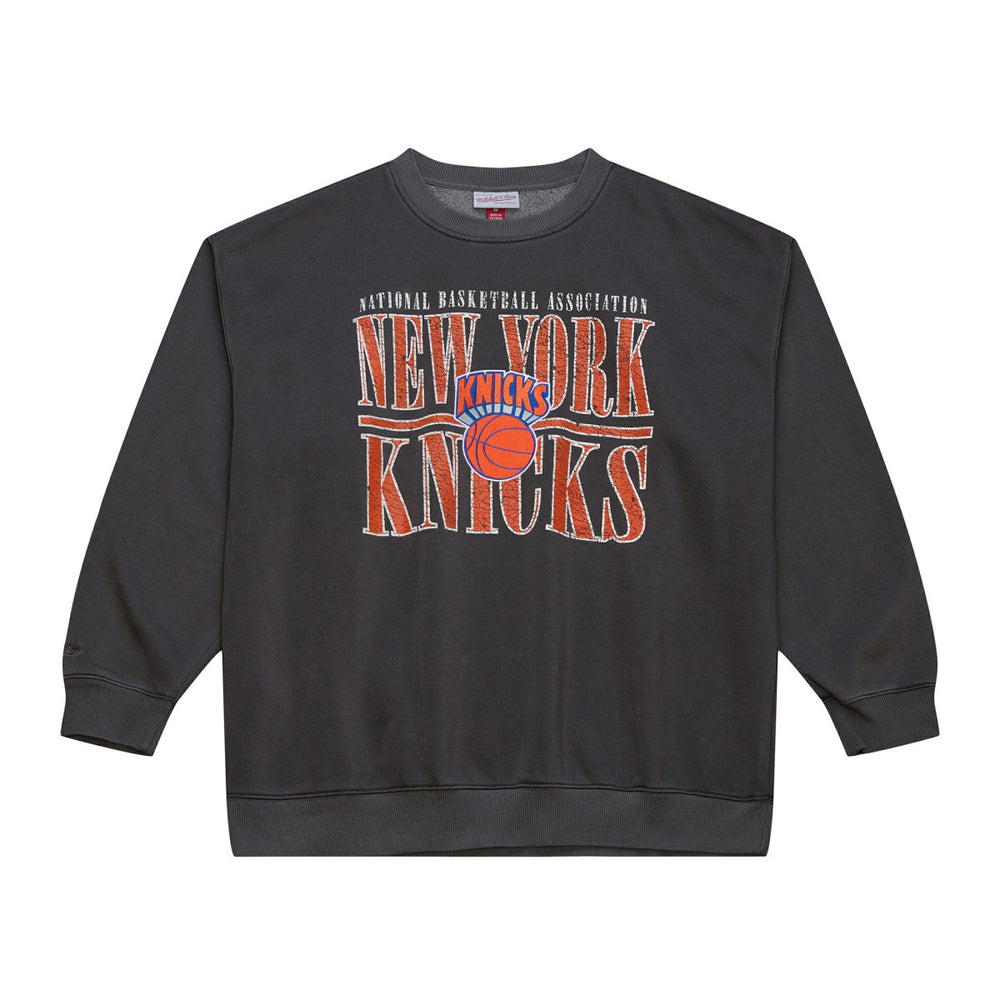 New York Knicks NBA Downtown Collection Fleece Sweatshirt Black