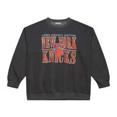 New York Knicks NBA Downtown Collection Fleece Sweatshirt Black