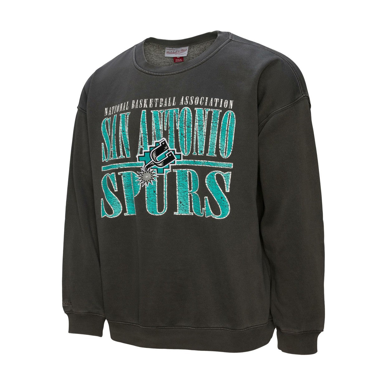 San Antonio Spurs NBA Downtown Collection Fleece Sweatshirt Black