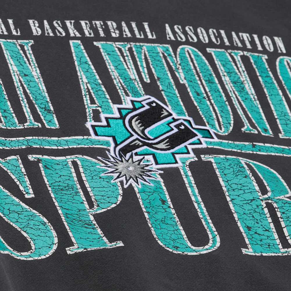 San Antonio Spurs NBA Downtown Collection Fleece Sweatshirt Black