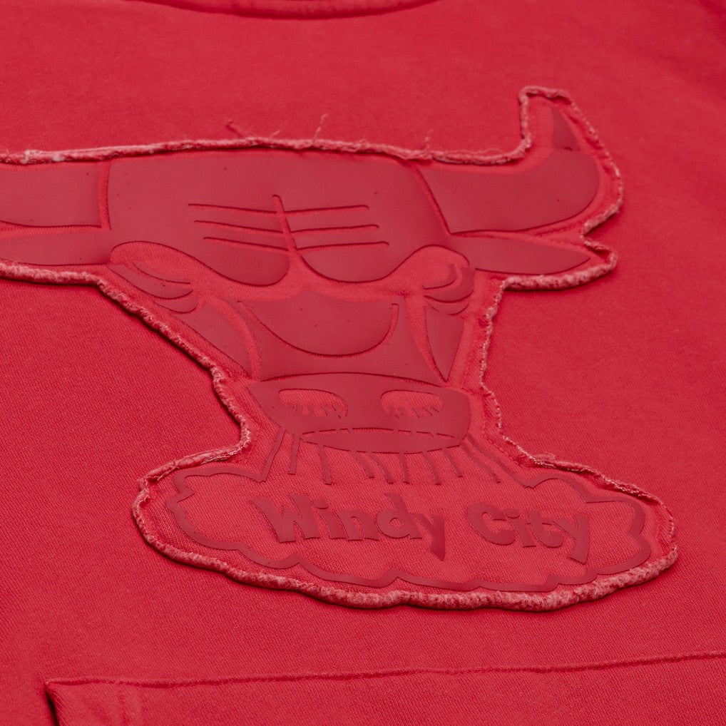 Chicago Bulls Downtown Collection Fleece Hoodie Maroon