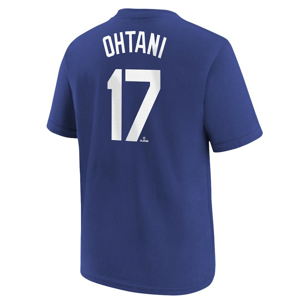 Shohei Ohtani Los Angeles Dodgers Nike Youth 2025 World Series Champions Name & Number T-Shirt - Royal T-shirts