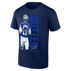 Brandon Aubrey Dallas Cowboys Like Butter T-Shirt Navy