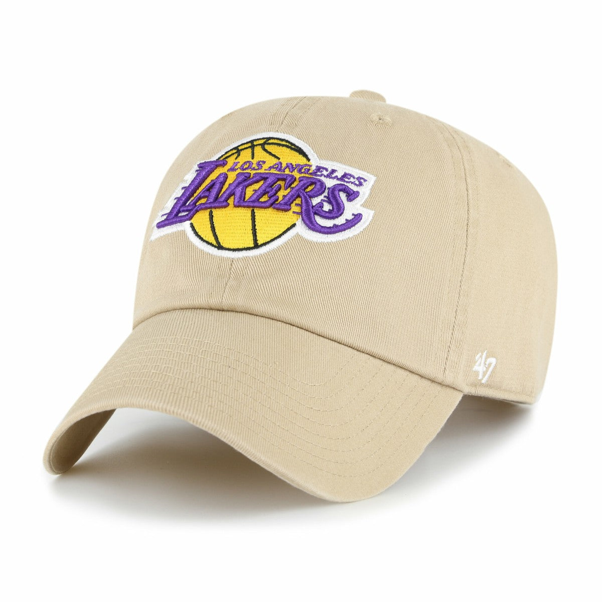 Los Angeles Lakers '47 Logo Clean Up Adjustable Hat Khaki