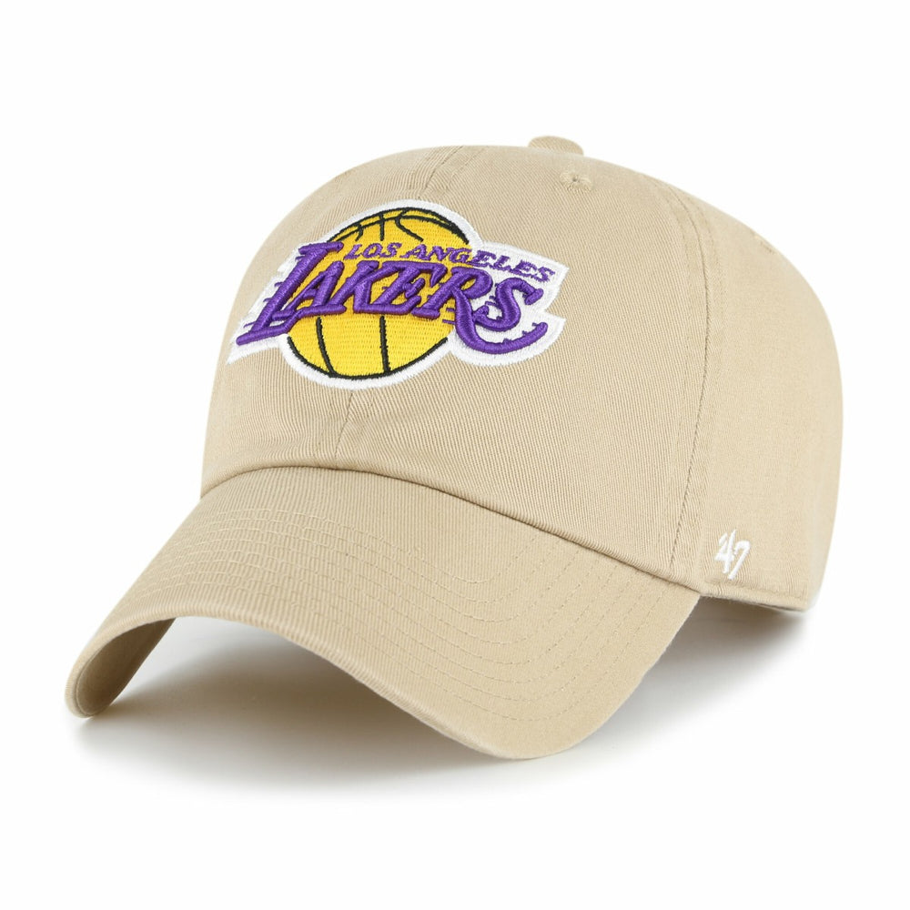 Los Angeles Lakers '47 Logo Clean Up Adjustable Hat Khaki