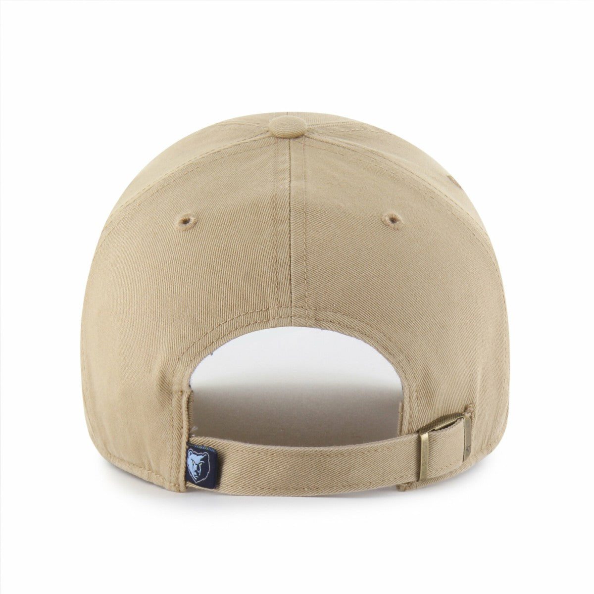 Memphis Grizzlies '47 Logo Clean Up Adjustable Hat Khaki