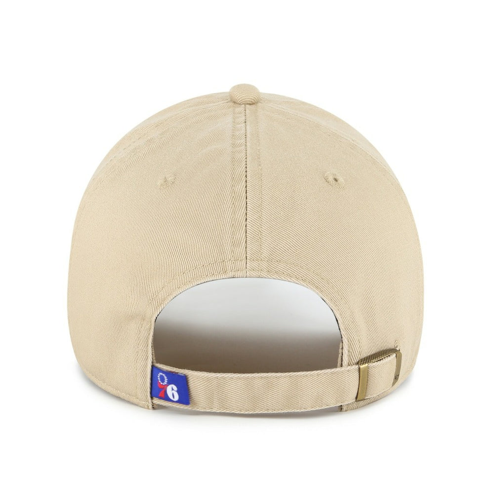 Philadelphia 76ers '47 Logo Clean Up Adjustable Hat Khaki