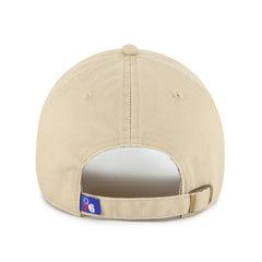 Philadelphia 76ers '47 Logo Clean Up Adjustable Hat Khaki