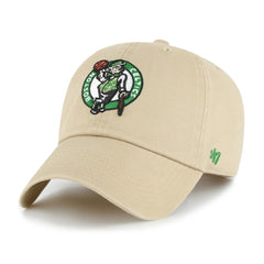 Boston Celtics '47 Logo Clean Up Adjustable Hat Khaki