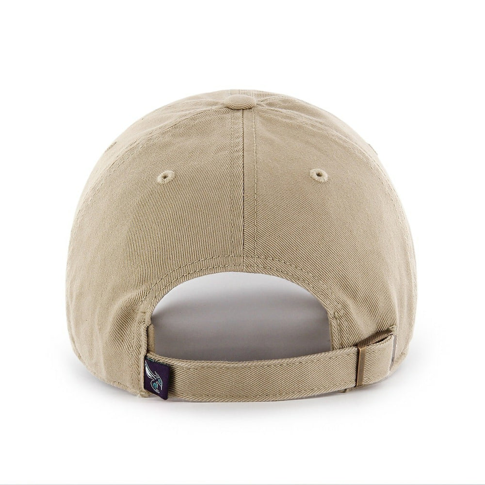 Charlotte Hornets '47 Logo Clean Up Adjustable Hat Khaki
