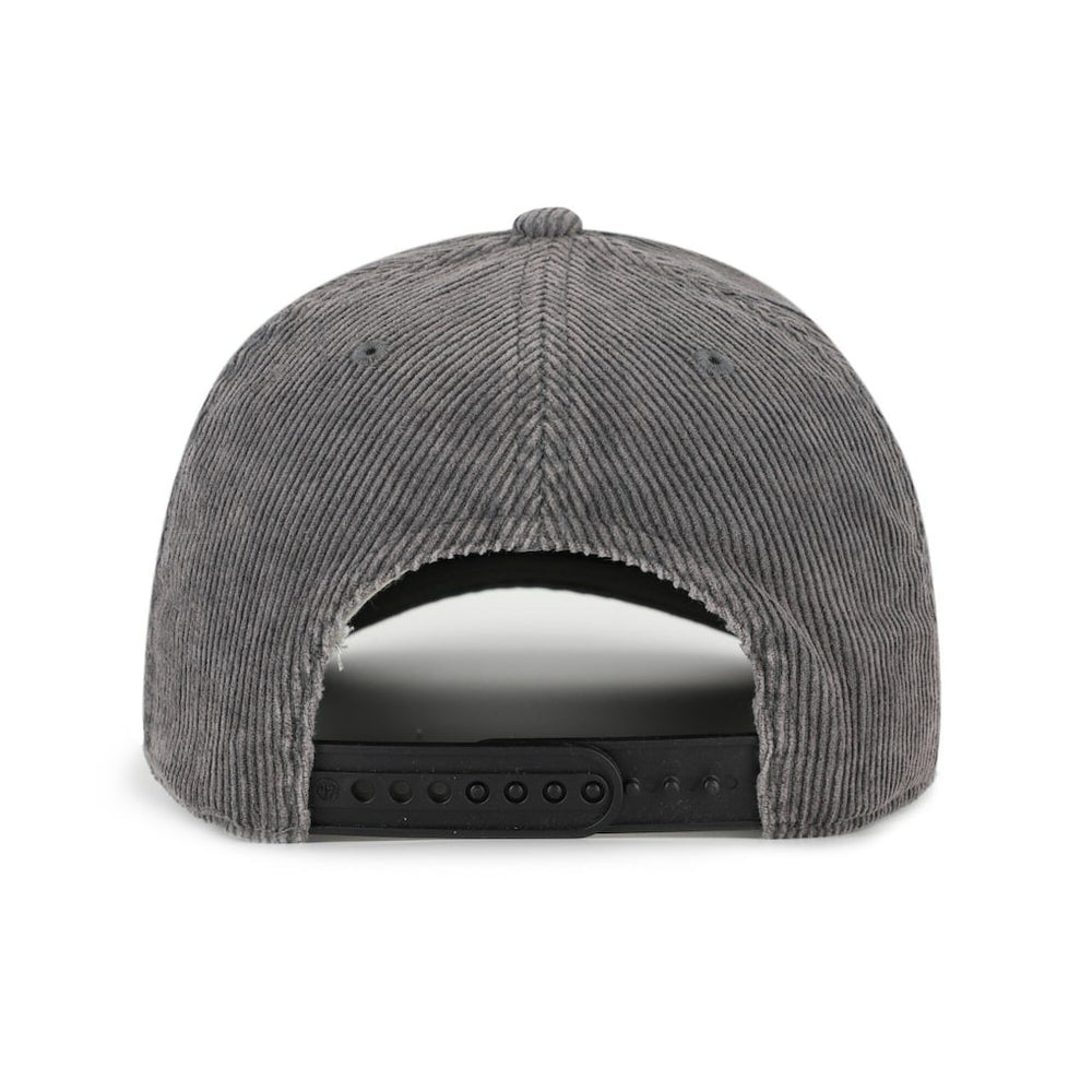 Boston Celtics '47 Reclaim Snow Wash Corduroy Adjustable Hitch Hat Charcoal