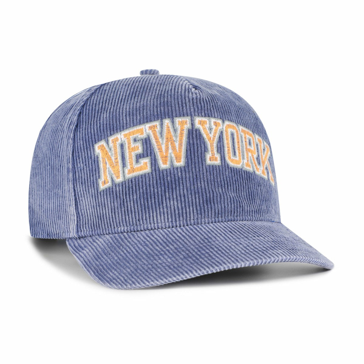 New York Knicks '47 Reclaim Snow Wash Corduroy Adjustable Hitch Hat Blue