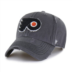 NHL Philadelphia Flyers '47 Weathered Clean Up Adjustable Hat - Charcoal