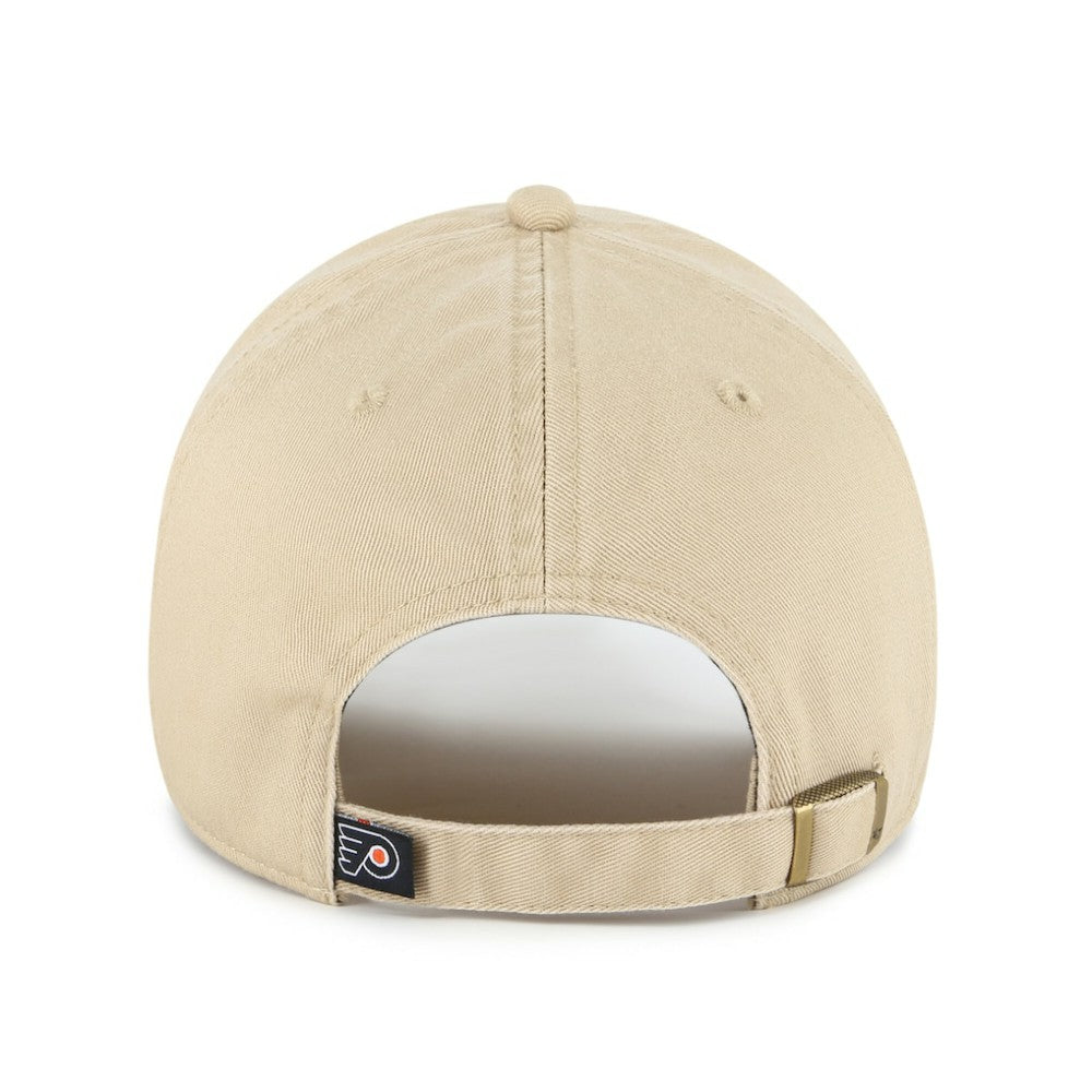 NHL Philadelphia Flyers '47 Logo Clean Up Adjustable Hat - Khaki