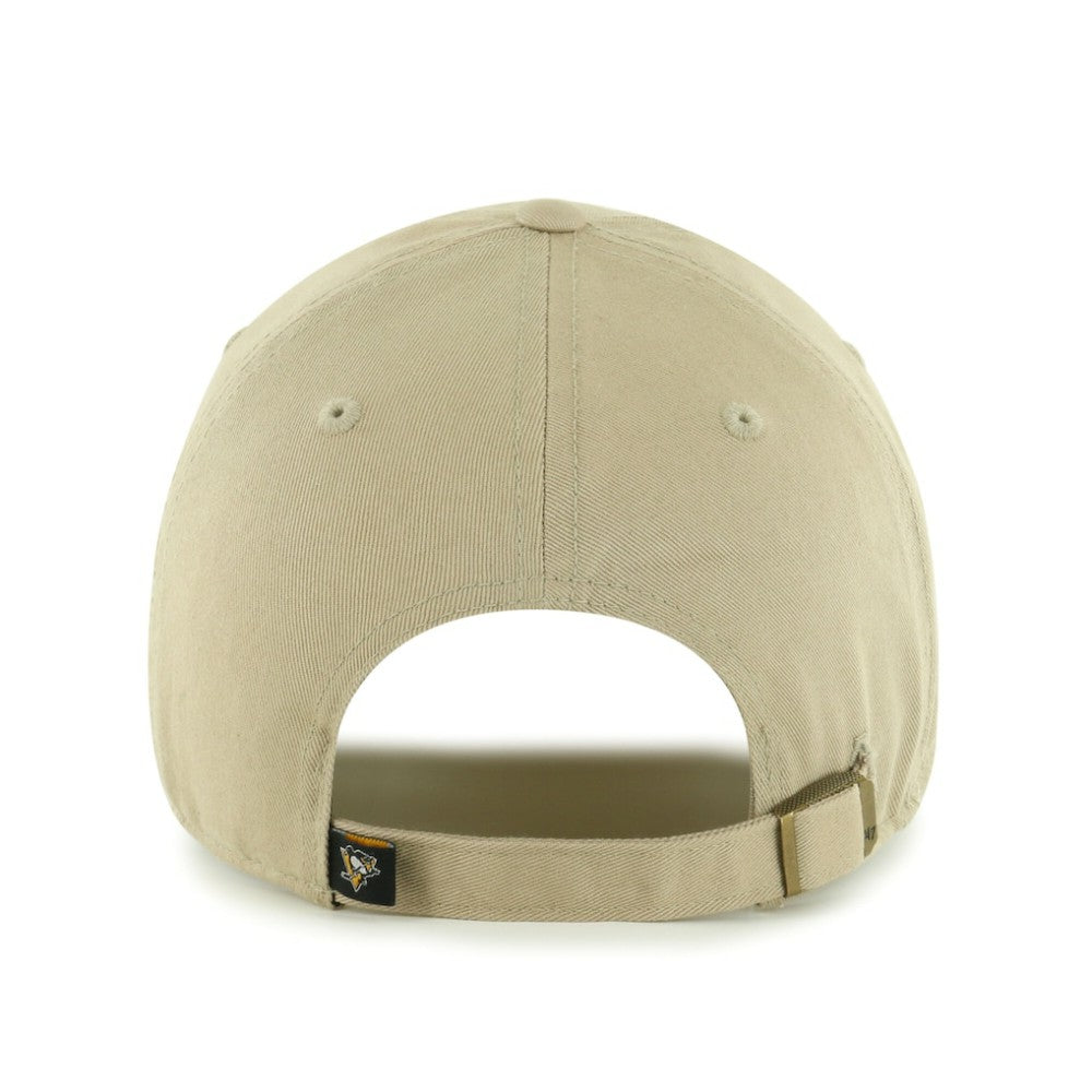 NHL Pittsburgh Penguins '47 Logo Clean Up Adjustable Hat - Khaki