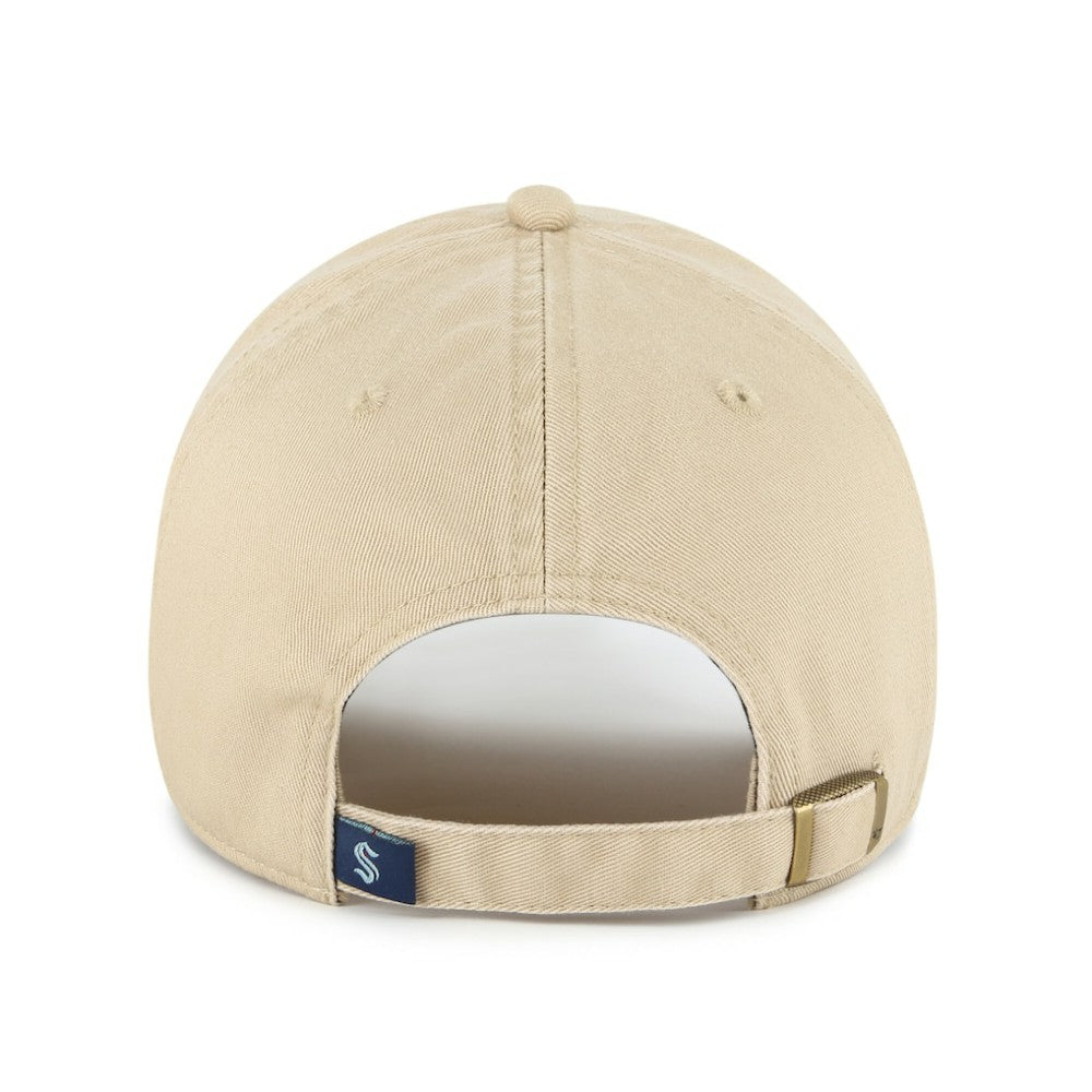 NHL Seattle Kraken '47 Logo Clean Up Adjustable Hat - Khaki