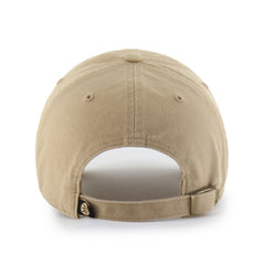 NHL Boston Bruins '47 Logo Clean Up Adjustable Hat - Khaki