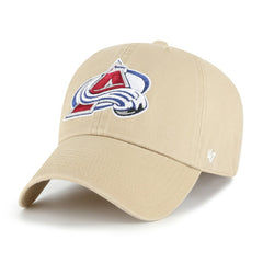 NHL Colorado Avalanche '47 Logo Clean Up Adjustable Hat - Khaki